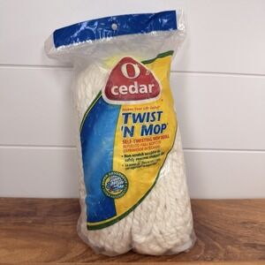 Vintage O Cedar Twist 'N Mop Self Twisting Mop Refill NEW Old Stock